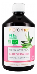 Florame Aloe Vera Jus Frais Pulpe Bio 500 ml