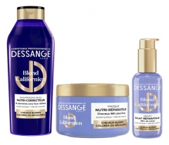Dessange Routine Pur Blond Californien Cheveux Blonds Color&eacute;s ou D&eacute;color&eacute;s