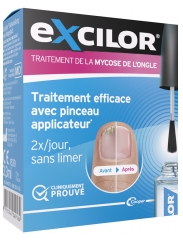 Excilor Traitement Mycose de l'Ongle avec Pinceau Applicateur 3,3 ml