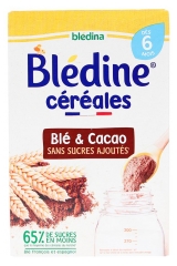 Bl&eacute;dina Bl&eacute;dine Bl&eacute; & Cacao 400 g d&egrave;s 6 Mois