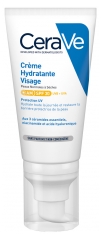 Cerave Cr&egrave;me Hydratante Visage SPF 30 Pour Les Peaux Normales &agrave; S&egrave;ches 52 ml