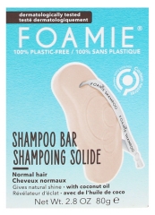Foamie Shampoing Solide Huile de Coco Cheveux Normaux 80 g