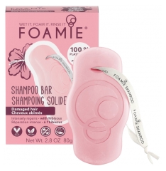Foamie Shampoing Solide Cheveux Ab&icirc;m&eacute;s - Hibiskiss