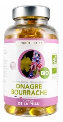 L'Herb&ocirc;thicaire Huile d'Onagre et de Bourrache Bio 180 Capsules