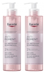 Lot de 2 x 400 ml Eucerin Anti-Pigment Gel Nettoyant