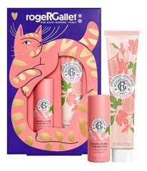 Roger & Gallet Fleur de Figuier Coffret Cr&egrave;me Mains 30 ml + Baume L&egrave;vres 3,5 g