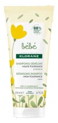 Klorane Calendula B&eacute;b&eacute; - Shampoing Doux D&eacute;m&ecirc;lant au Apaisant - Cheveux D&eacute;licats 200 ml