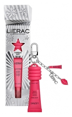 Lierac Glow Fresh Le Lip Gloss Repulpant Vanille Glac&eacute;e 10 ml + 1 Porte-Cl&eacute;s Charm Offert