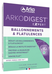 Arkopharma Arkodigest Expert Flatulences & Ballonnements 30 G&eacute;lules