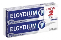 Elgydium Dentifrice Blancheur 2 x 75 ml