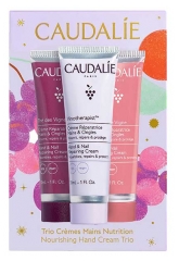 Caudalie Trio Cr&egrave;mes Mains Nutrition Coffret