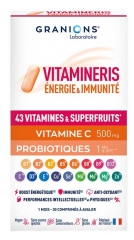 Granions VItamineris &Eacute;nergie & Immunit&eacute; 30 Comprim&eacute;s &agrave; Avaler