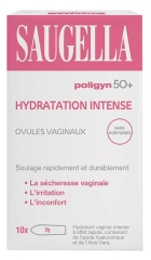 Saugella Poligyn 50+ Ovules Vaginaux Hydratation Intense 10 Ovules