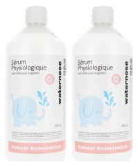 Waternose S&eacute;rum Physiologique Lot de 2 1 L