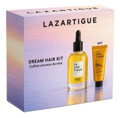 Lazartigue Coffret Huile Des R&ecirc;ves Nourrissante 50 ml + Cr&eacute;m&eacute; Des R&ecirc;ves 15 ml