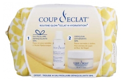 Coup d'&Eacute;clat Eau Micellaire D&eacute;maquillante Peaux et Yeux Sensibles 50 ml + Cr&egrave;me Jour-Oxyg&eacute;nante 50 ml