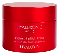 Arganicare Hyaluxir Cr&egrave;me de Nuit R&eacute;g&eacute;n&eacute;rante Tous Types de Peaux 50 ml