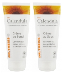 Dr. Theiss Bio Calendula Cr&egrave;me au Souci Lot de 2 x 100 ml