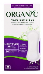 Organyc Incontinence Urinaire Light Plus Prot&egrave;ge-Slips Bio 20 Unit&eacute;s