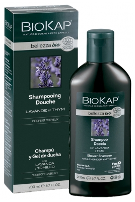 Biokap Bellezza Shampoing Douche Corps et Cheveux Bio 200 ml