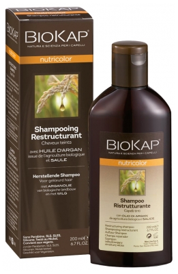 Biokap Nutricolor Shampoing Restructurant Cheveux Colorés 200 ml