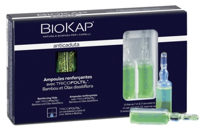 Biokap Anticaduta 12 Ampoules Renforçantes Antichute