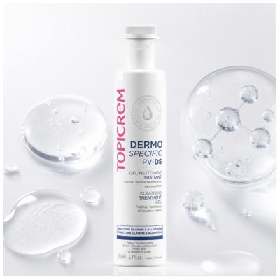 Topicrem DERMO SPECIFIC PV-DS Gel Nettoyant Traitant Squames 200 ml