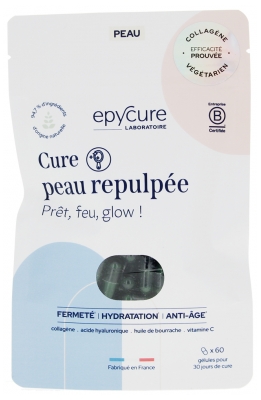 Epycure Cure Peau Repulpée - 1 Mois - X60 Gélules - 2/Jour