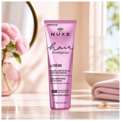 Nuxe Hair Prodigieux La Crème Soin Capillaire Nutrition Intense Sans Rinçage 100 ml