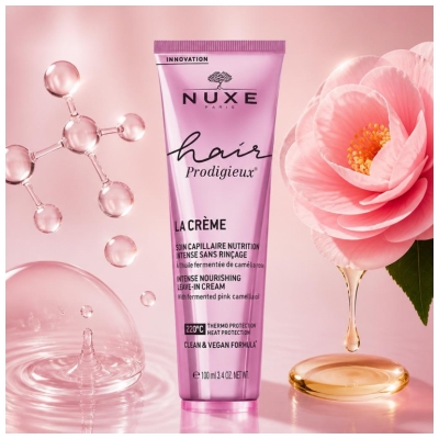 Nuxe Hair Prodigieux La Crème Soin Capillaire Nutrition Intense Sans Rinçage 100 ml