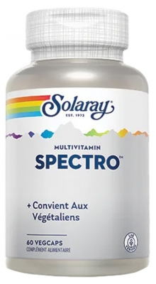 Solaray Spectro - 60 Caps. Vég.