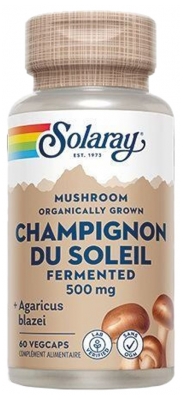 Solaray Champignon du Soleil 500 mg - 60 Caps. Vég.