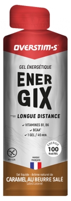 Overstims Gel Energix - Saveur : Caramel au Beurre Salé