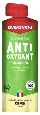 Overstims Gel Antioxydant - Arôme : Citron