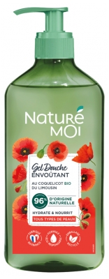 Naturé Moi Gel Douche Envoûtant Coquelicot Tous Types de Peaux 500 ml