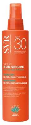 SVR Sun Secure Spray Solaire Hydratant Peux Hypersensibles SPF30 200 ml