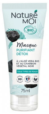 Naturé Moi Masque Purifiant Détox Tous Types de Peaux 75 ml
