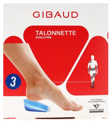 Gibaud Talonnettes Évolution (Le Jeu de 3) - Taille : 3