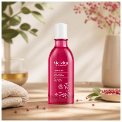 Melvita L'Or Rose Huile Sèche Fermeté Bio 50 ml