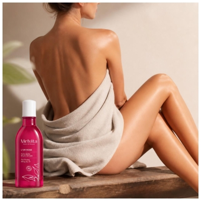 Melvita L'Or Rose Huile Sèche Fermeté Bio 50 ml