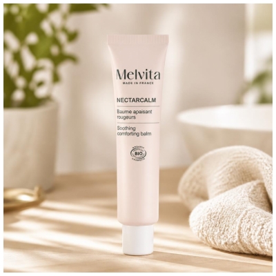 Melvita NectarCalm Baume Apaisant Rougeurs Peaux Sensibles Bio 40 ml