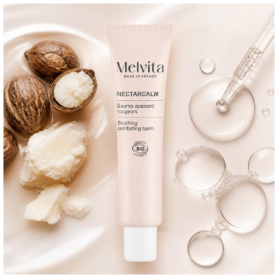 Melvita NectarCalm Baume Apaisant Rougeurs Peaux Sensibles Bio 40 ml