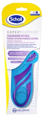Scholl Expert Support Semelles Chaussures de Ville 1 Paire - Taille : Taille L