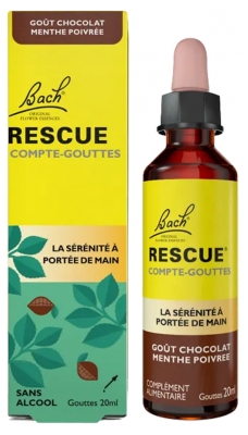Rescue ® Compte-Gouttes Chocolat Menthe 20 ml