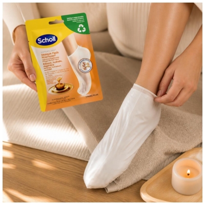 Scholl ExpertCare Masque Pieds au Miel de Manuka