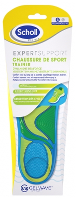 Scholl Expert Support Semelles Chaussures de Sport 1 Paire - Taille : Taille S