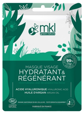 MKL Green Nature Masque Visage Hydratant-Régénérant Bio 10 ml