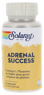 Solaray Adrenal Success - 60 Caps. Vég.