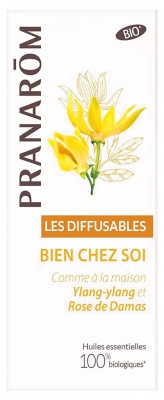 Pranarôm Bien Chez Soi Rose de Damas et Ylang-Ylang Mélange Pour Diffusion Bio 30 ml