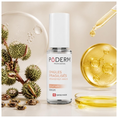 Poderm Sérum Silicium Ongles Fragilisés 8 ml